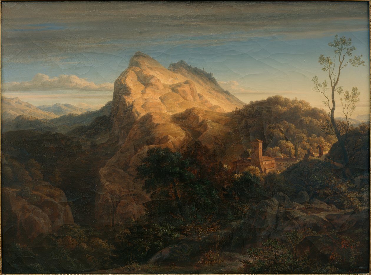 Paysage du Soir près d