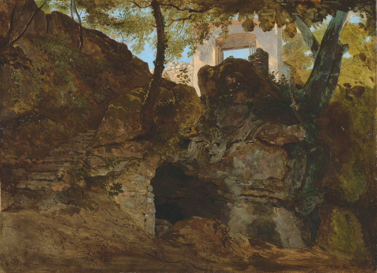 Entrée du parc Chigi à Ariccia - Ernst Fries