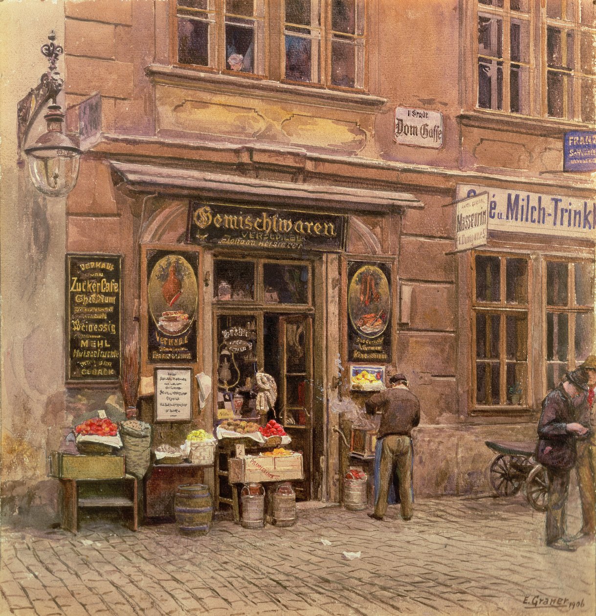 Le Magasin général, Vienne, 1906 - Ernst Graner