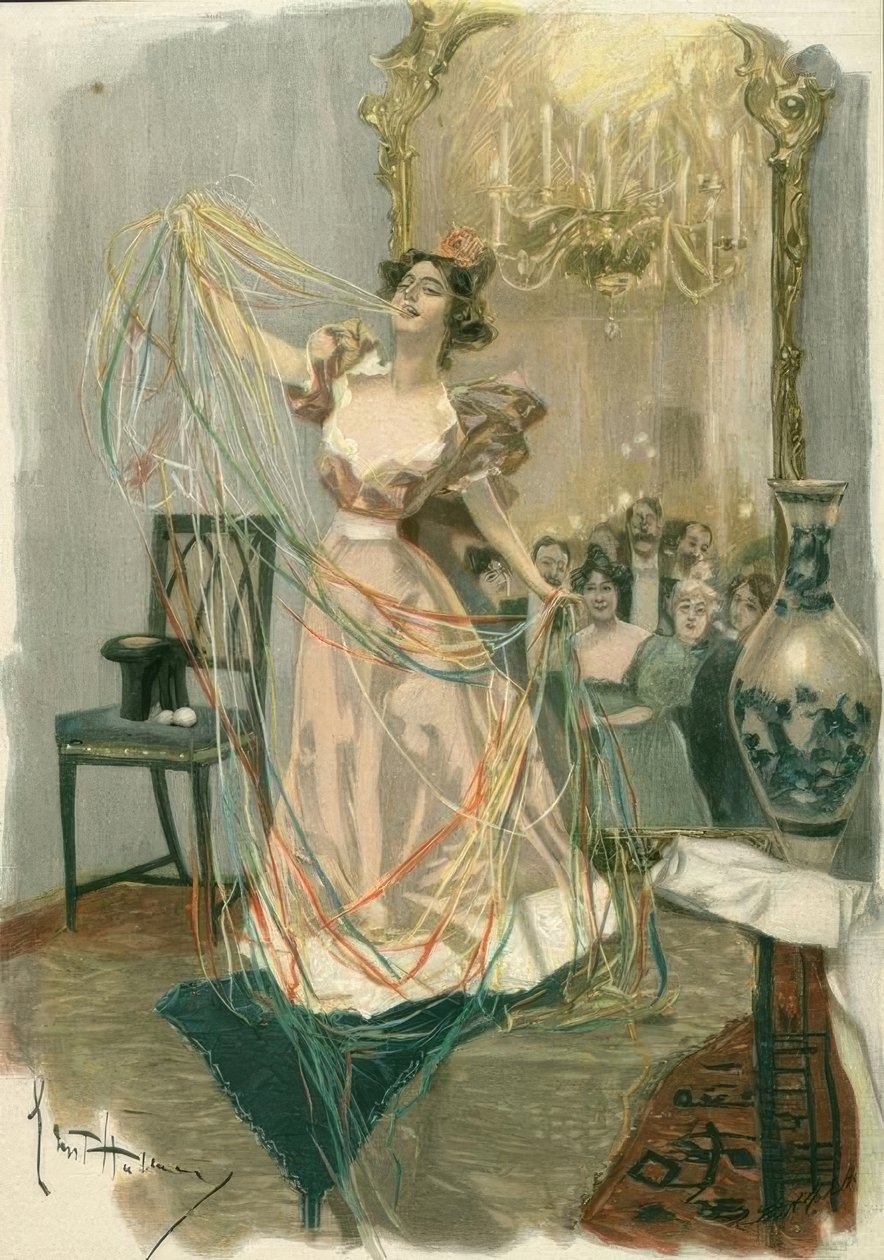 La magicienne du salon - Ernst Heilemann
