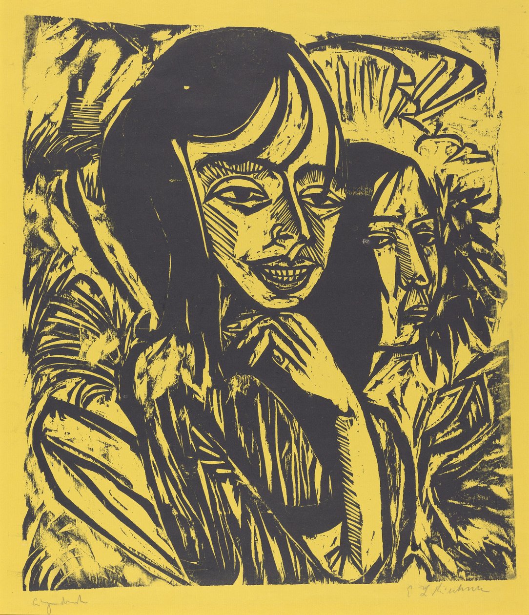Filles de Fehmarn - Ernst Ludwig Kirchner