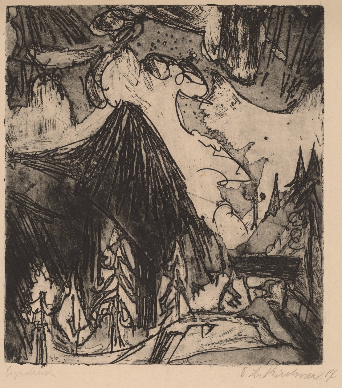 Le Seehorn, 1919 - Ernst Ludwig Kirchner