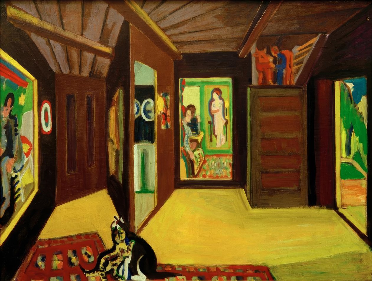 Atelier de montagne - Ernst Ludwig Kirchner