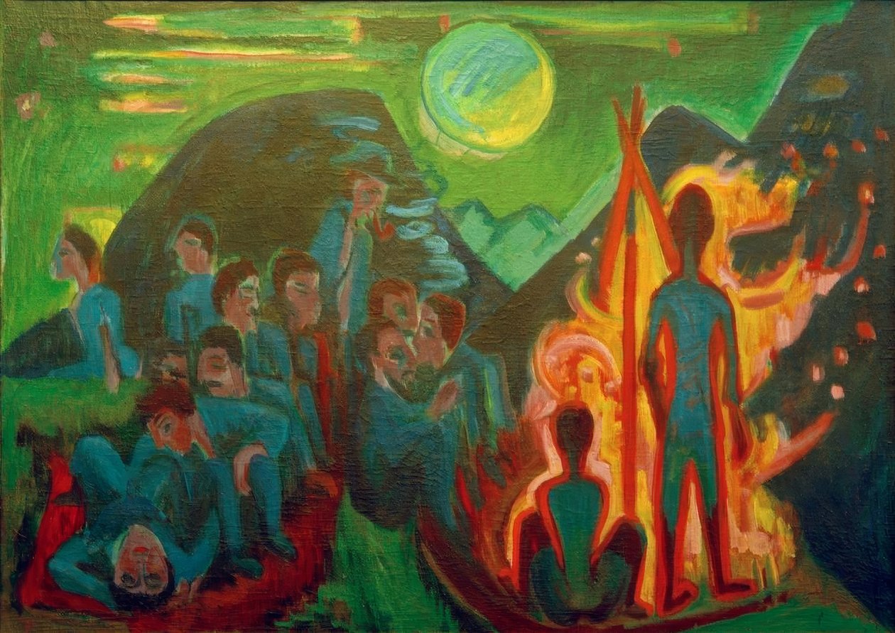 Feu fédéral - Ernst Ludwig Kirchner