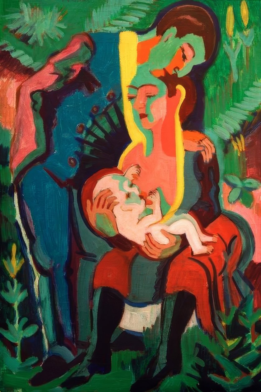 La famille - Ernst Ludwig Kirchner