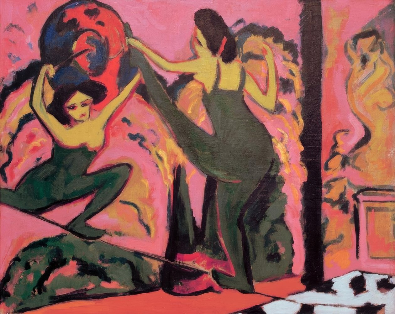 Danse sur le fil - Ernst Ludwig Kirchner