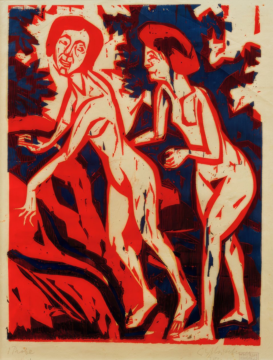Baigneurs - Ernst Ludwig Kirchner