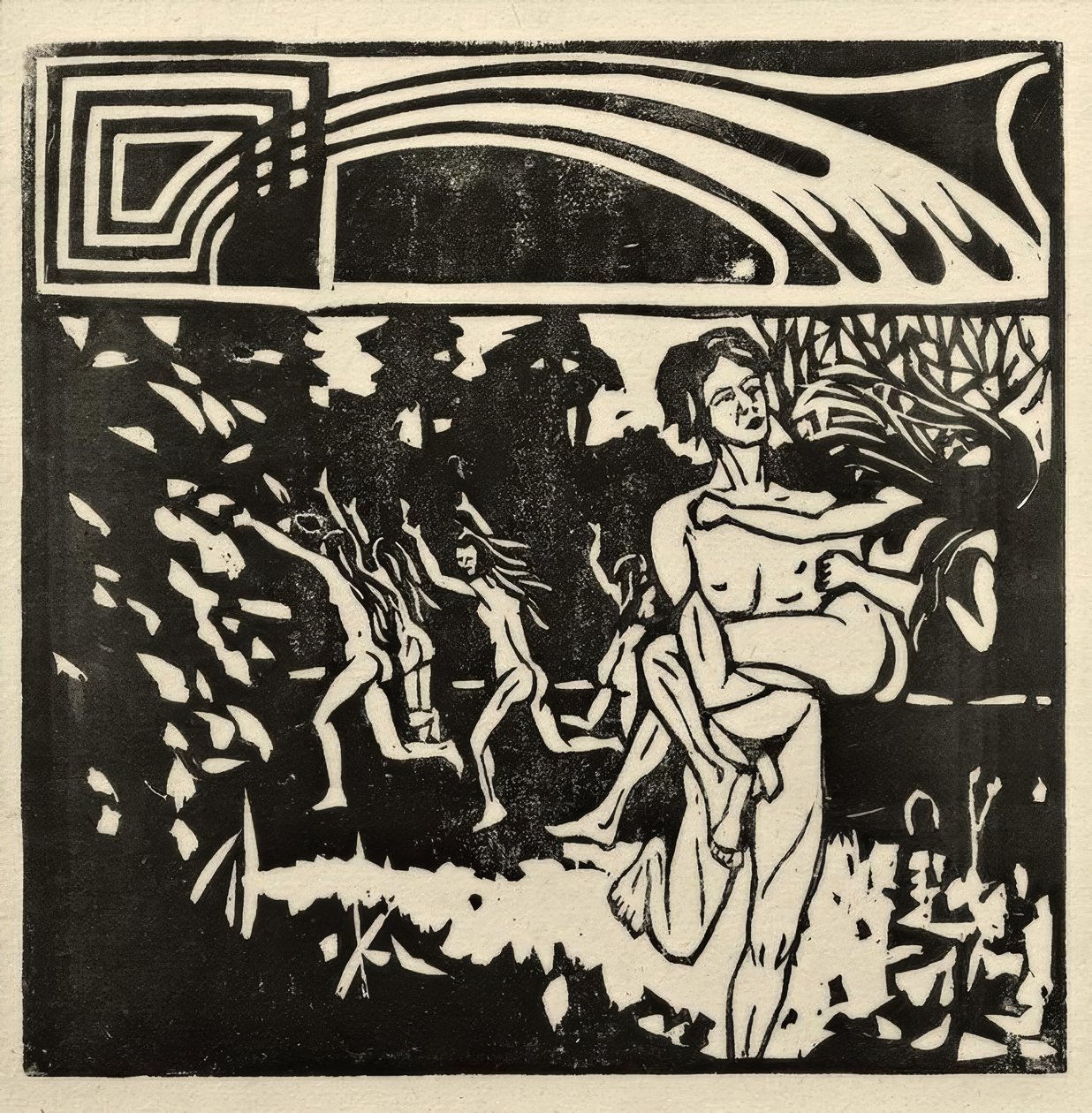 Enlèvement - Ernst Ludwig Kirchner