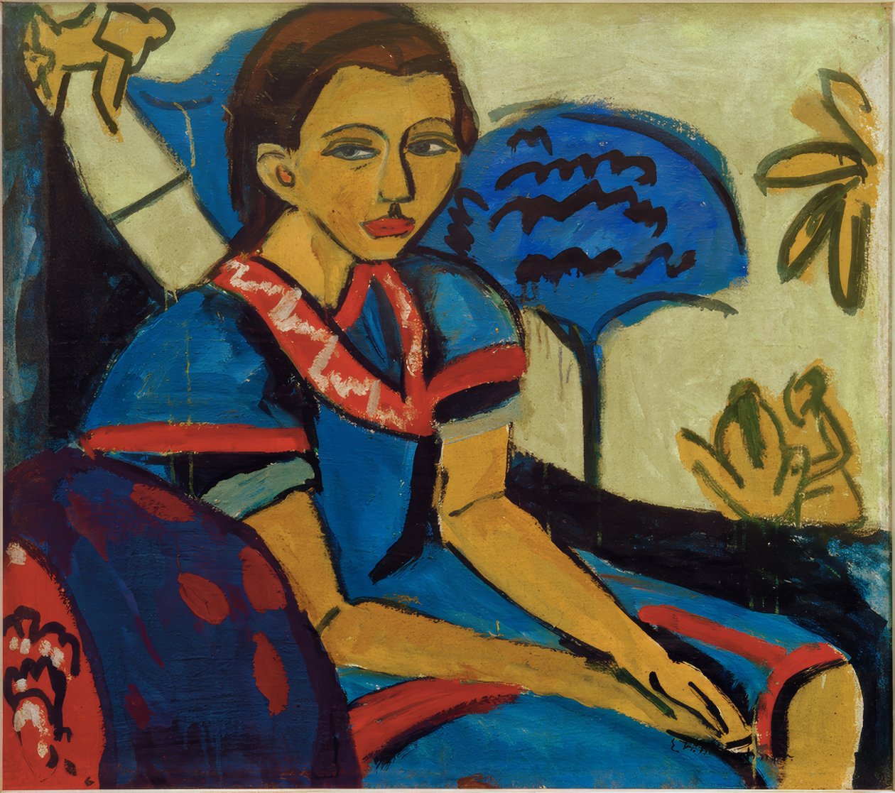 Fränzi - Ernst Ludwig Kirchner
