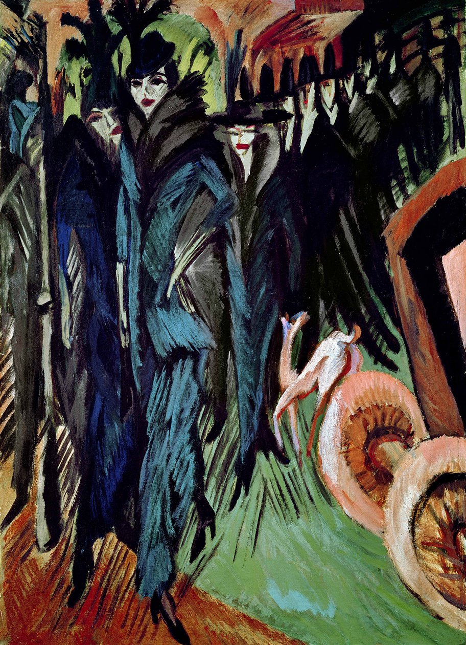Friedrichstrasse - Ernst Ludwig Kirchner