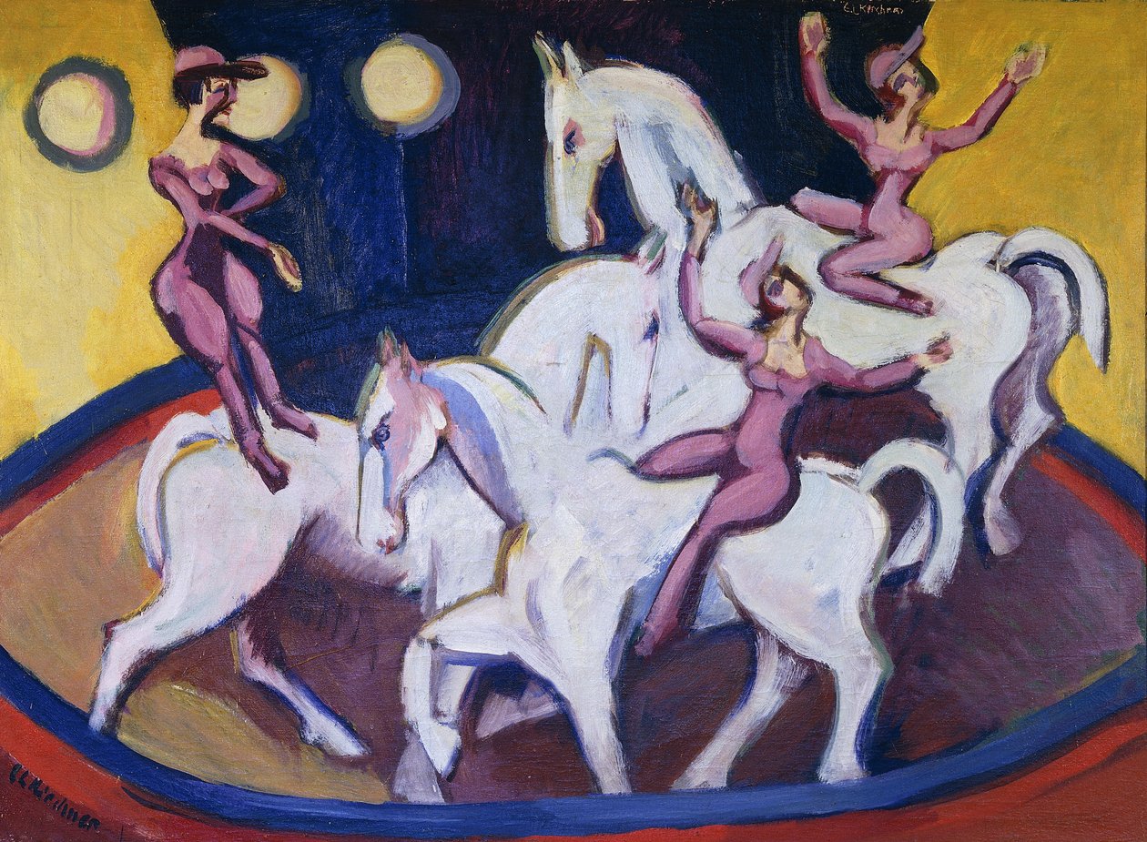 Jockeyakt - Ernst Ludwig Kirchner