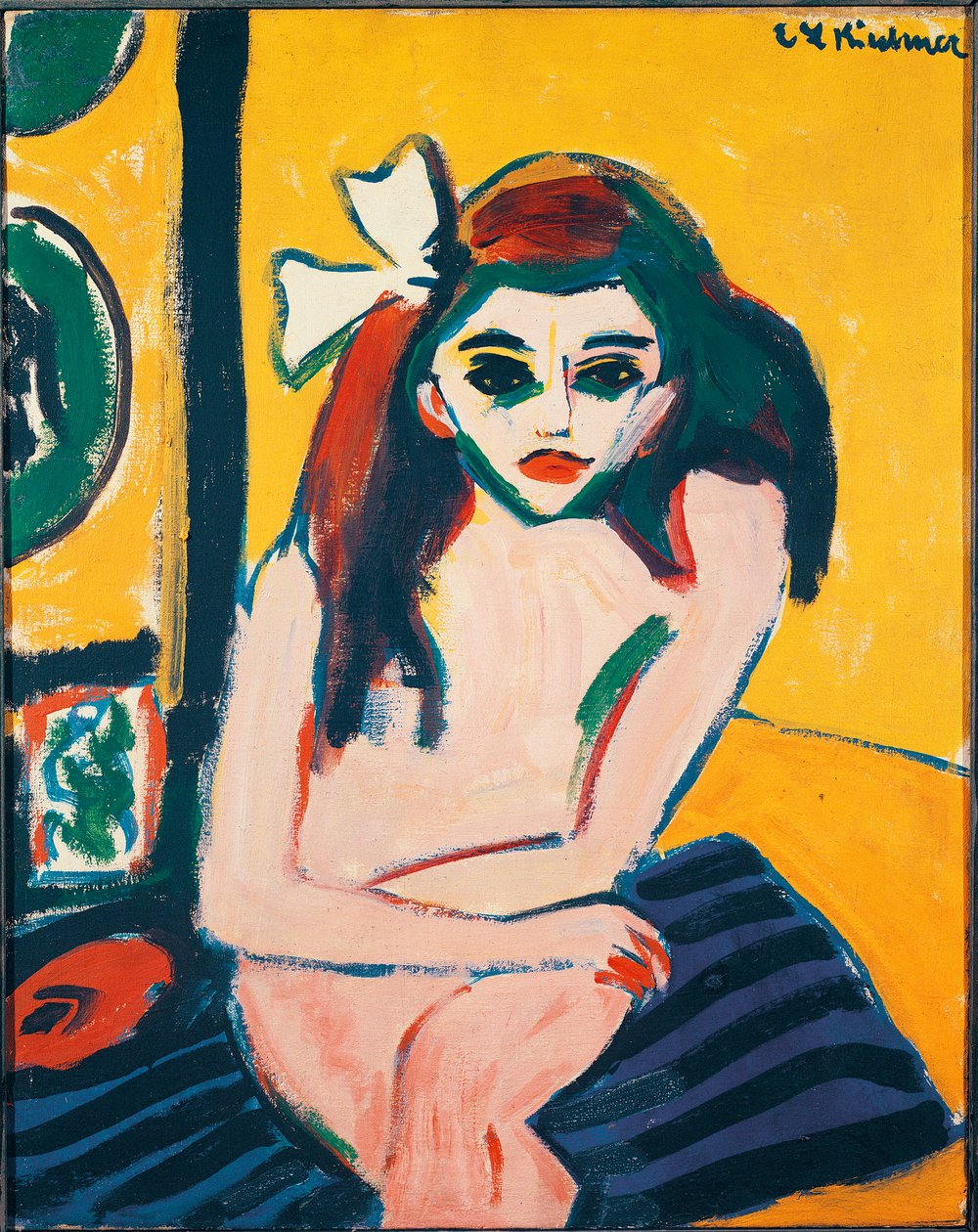 Marcella peinte par Ernst Ludwig Kirchner - Ernst Ludwig Kirchner