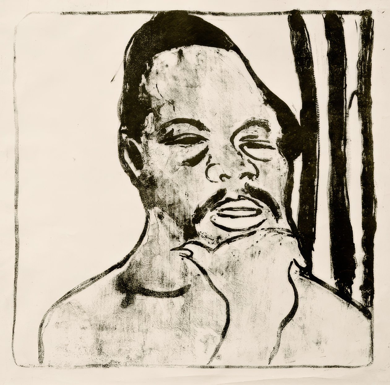 Tête de nègre - Ernst Ludwig Kirchner