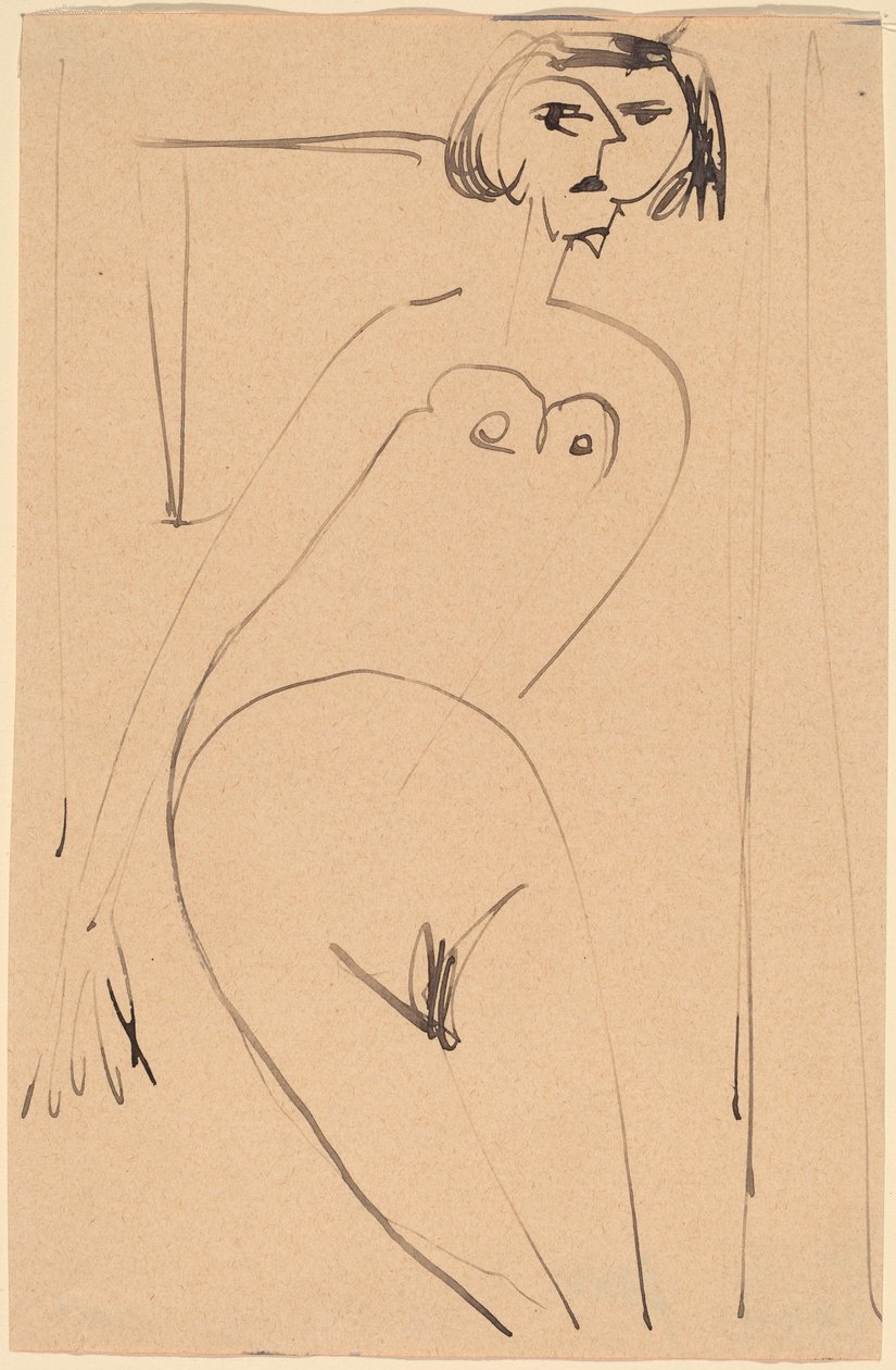 Nu - Ernst Ludwig Kirchner