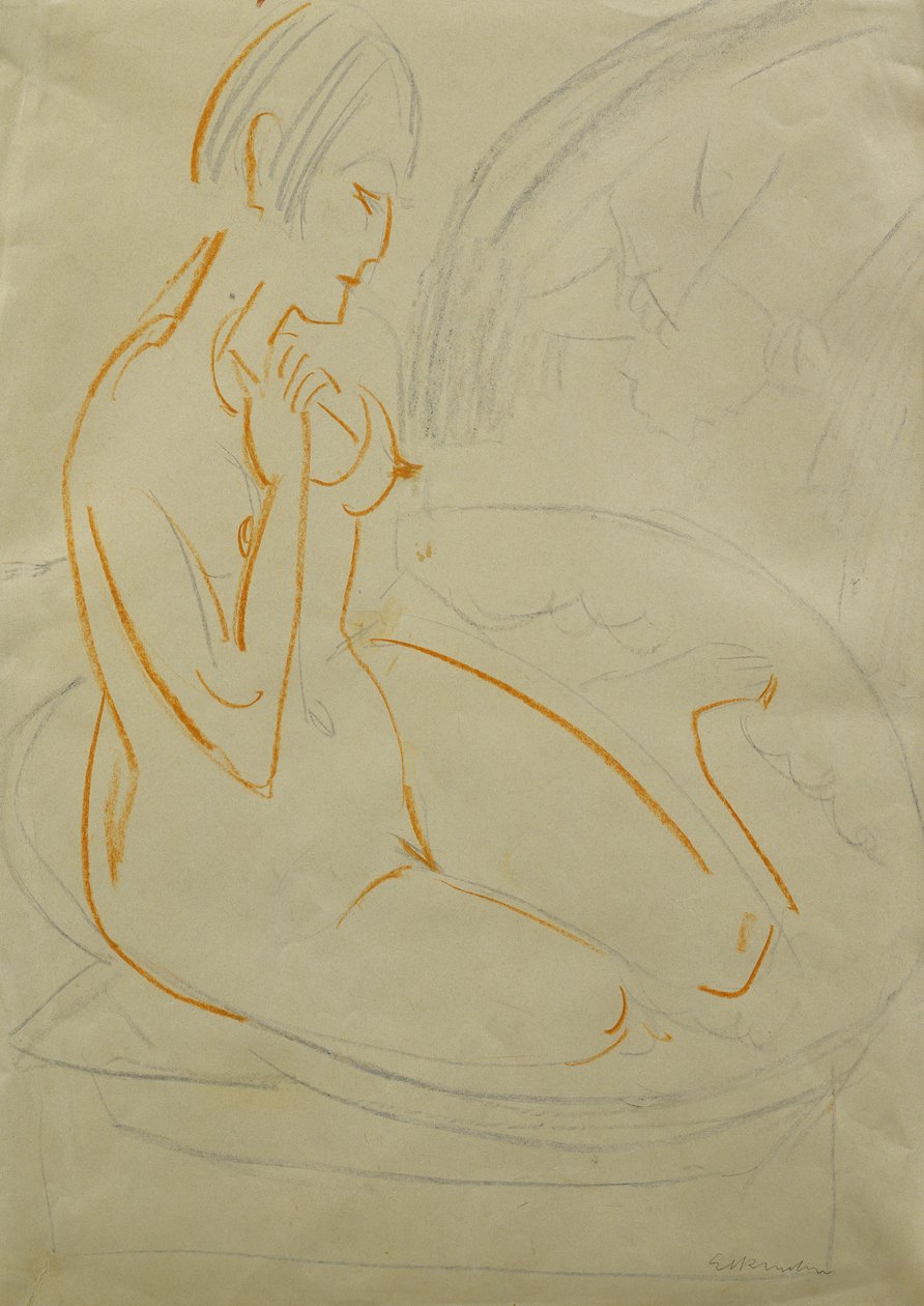 Nu - Ernst Ludwig Kirchner