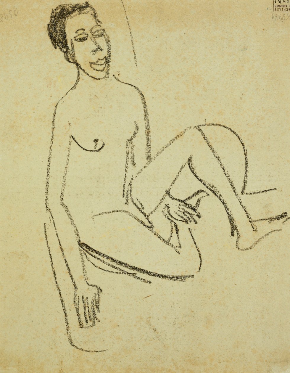 Garçon nu - Ernst Ludwig Kirchner