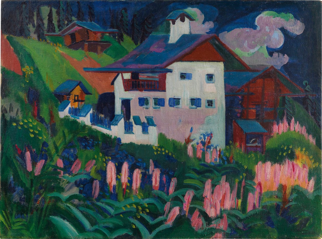 Notre maison - Ernst Ludwig Kirchner