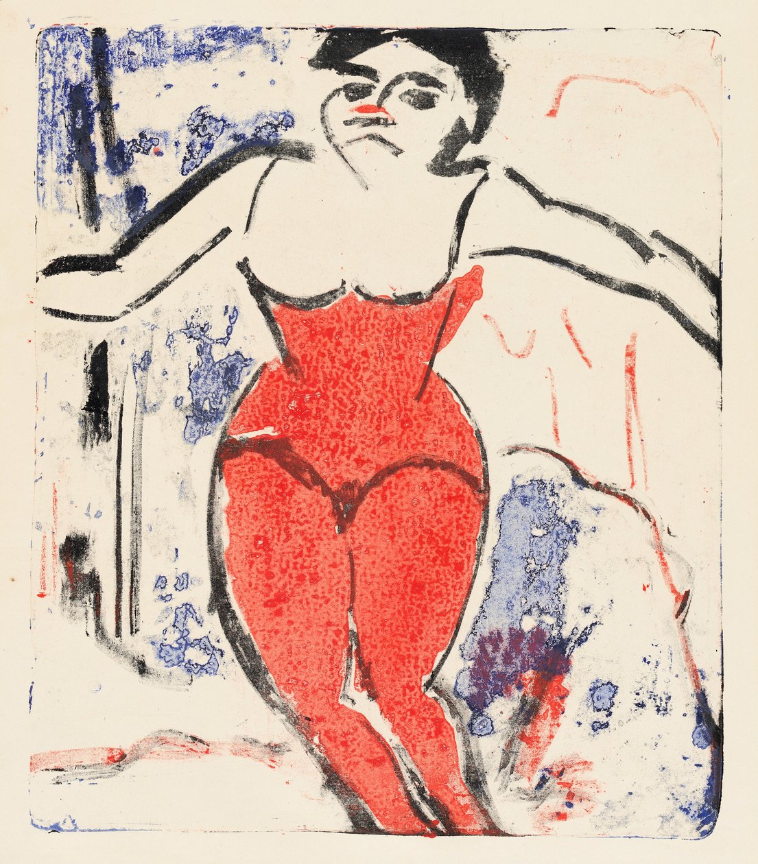 Interprète saluant - Ernst Ludwig Kirchner