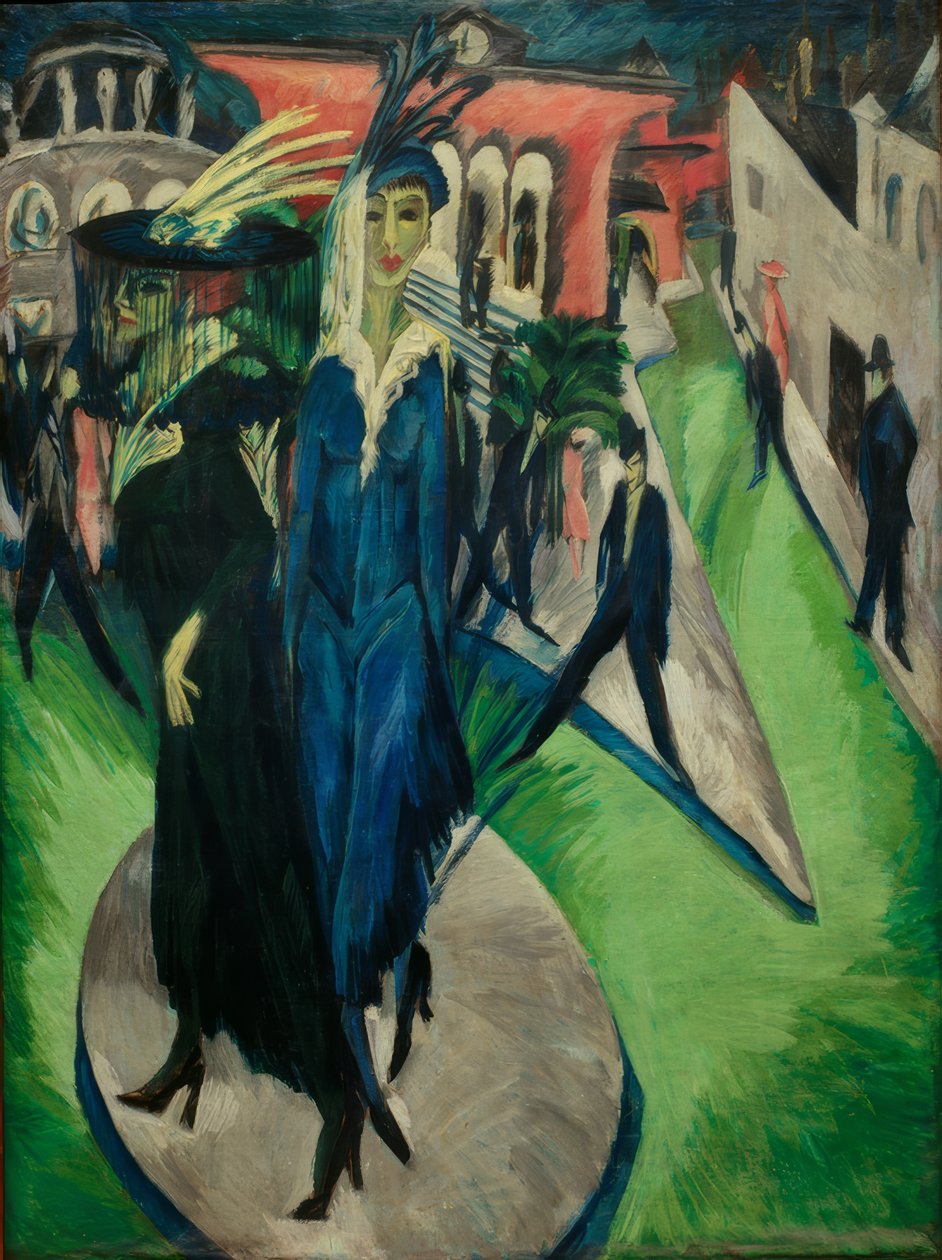 Place de Potsdam - Ernst Ludwig Kirchner