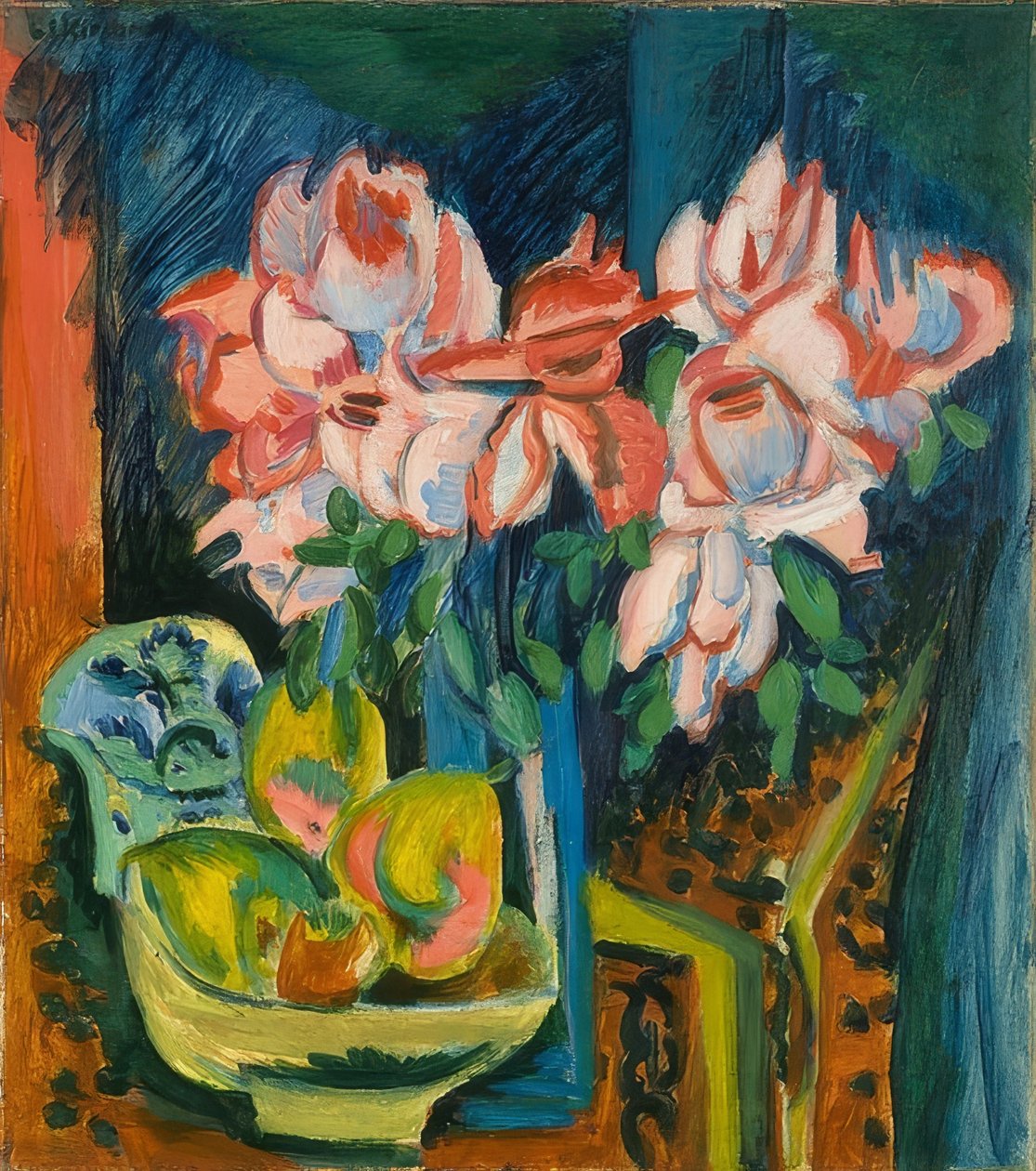 Roses - Ernst Ludwig Kirchner