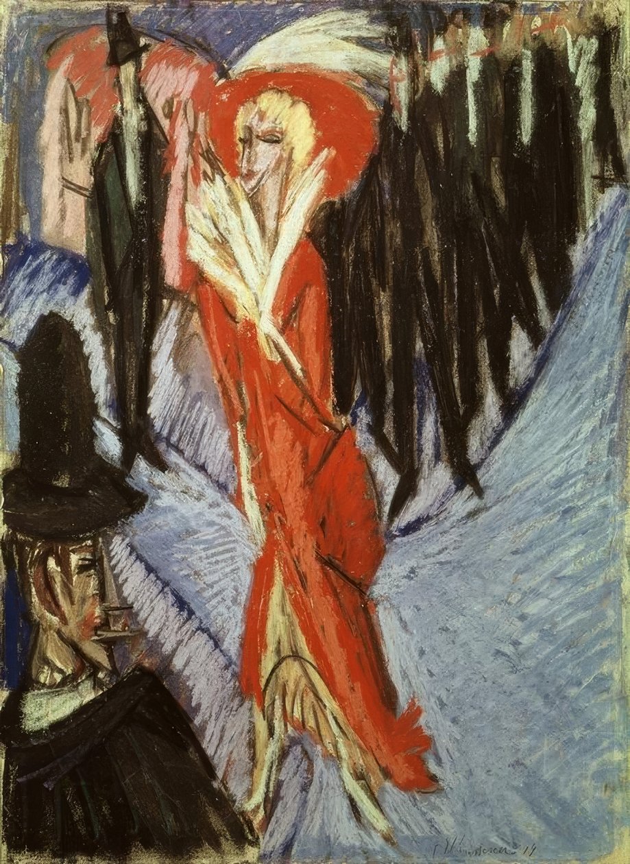 Cocotte rouge - Ernst Ludwig Kirchner