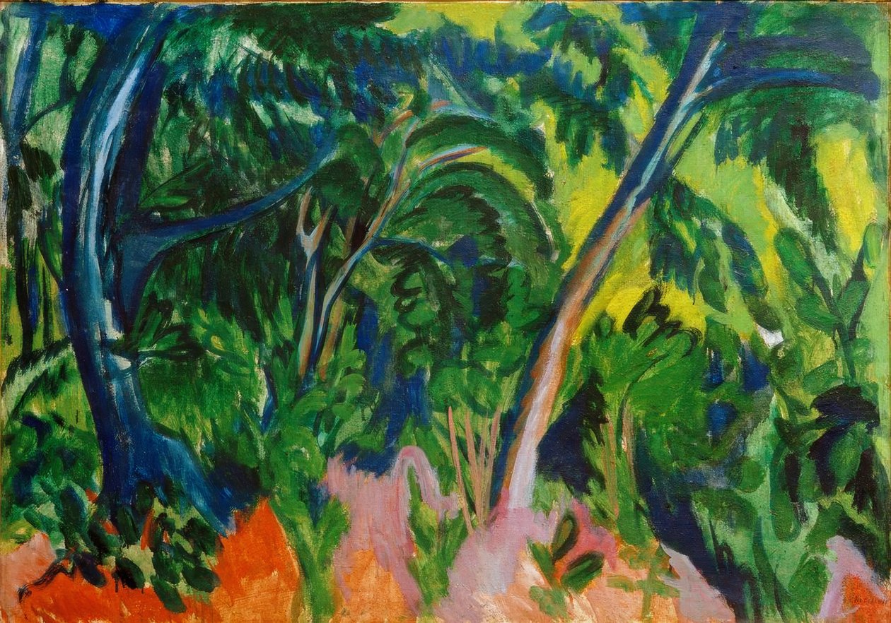 Forêt - Ernst Ludwig Kirchner