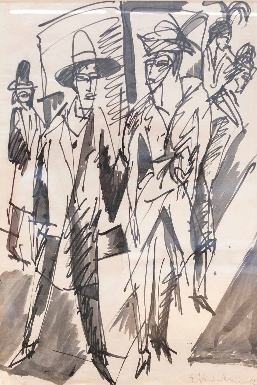 Stelle della strada - Ernst Ludwig Kirchner