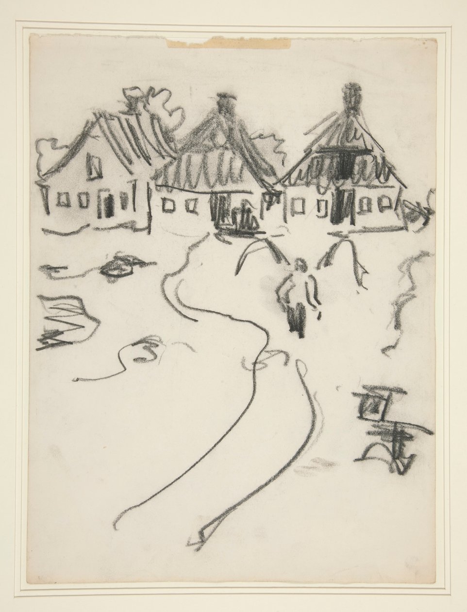 Trois maisons - Ernst Ludwig Kirchner