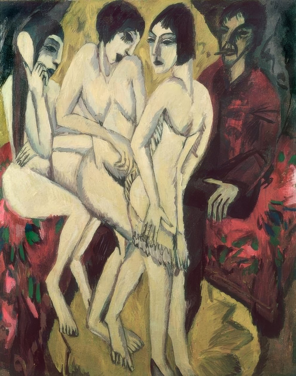 Le Jugement de Paris - Ernst Ludwig Kirchner