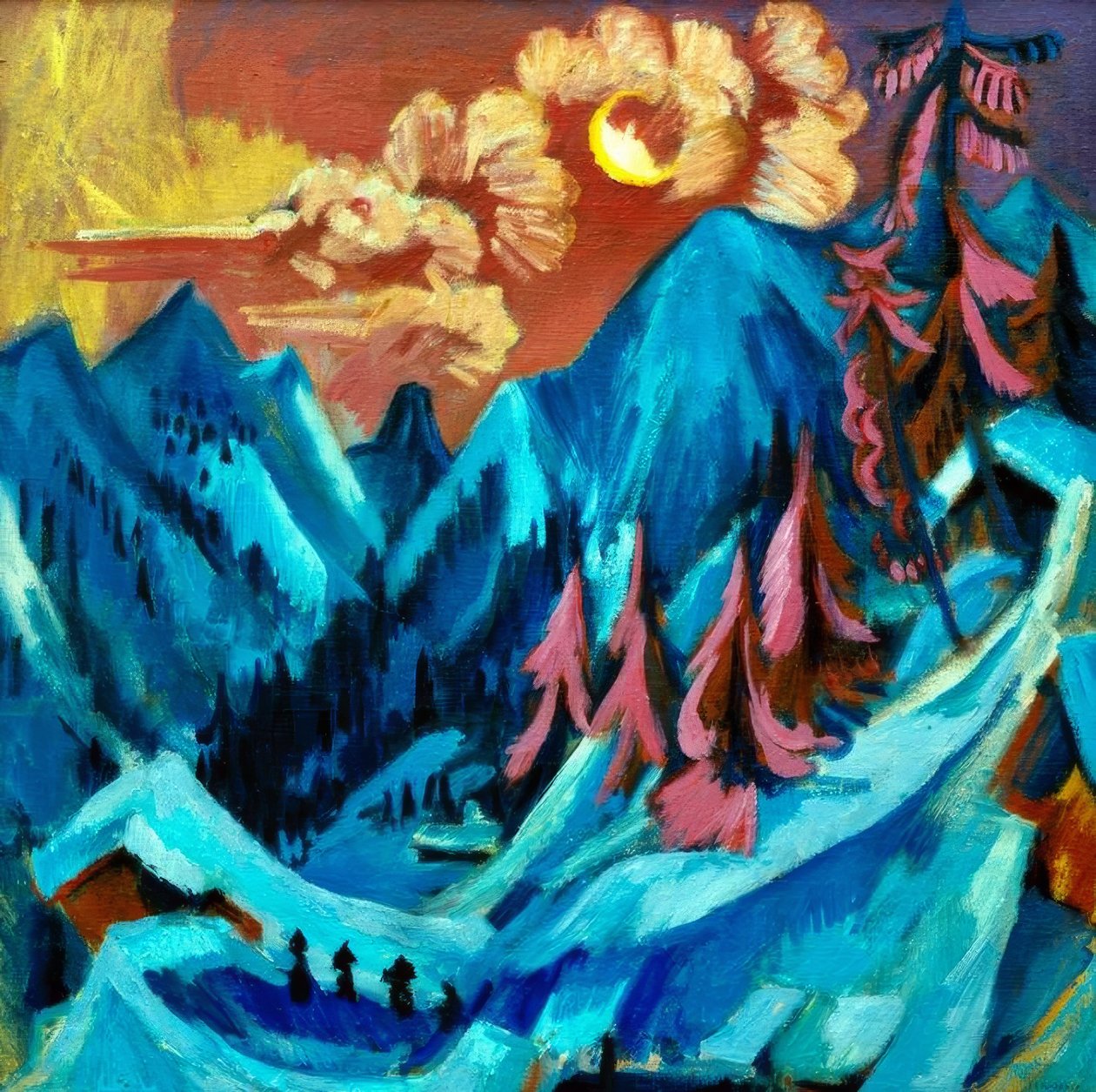Paysage de lune d
