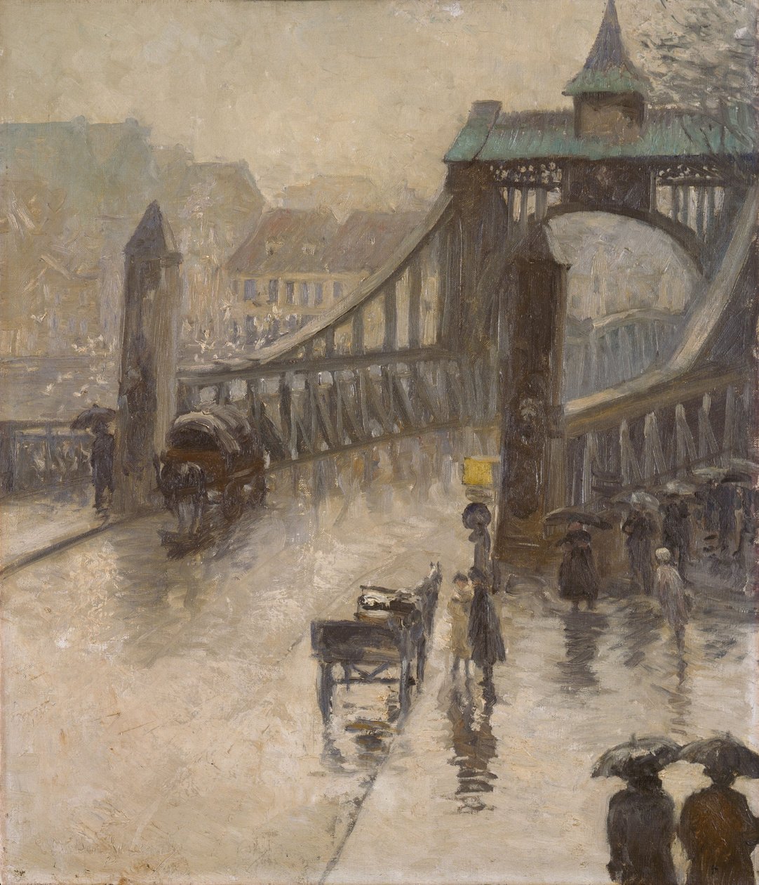 Pont de la Weser - Ernst Müller Scheebel