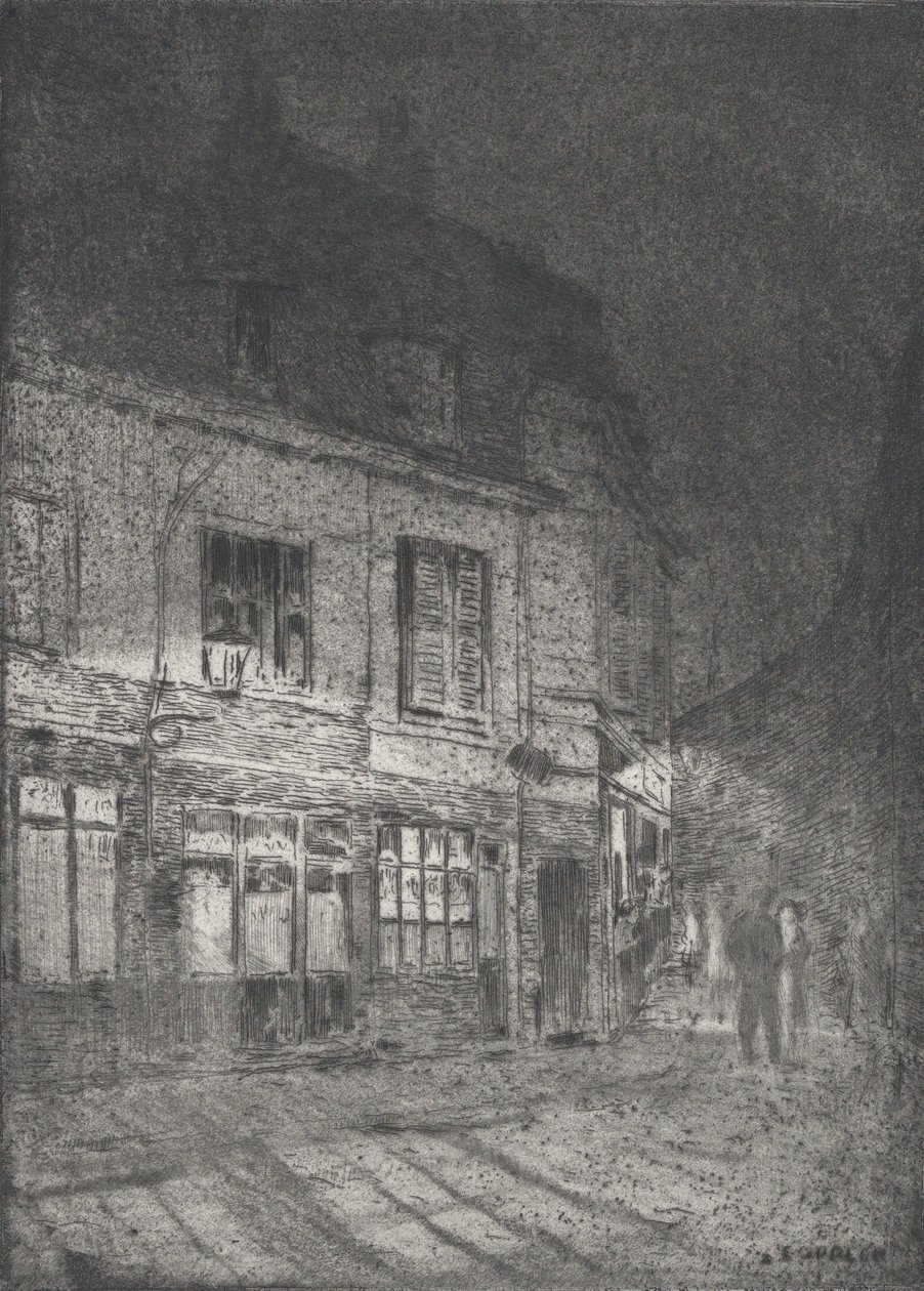 Lille: Liebesgässchen, 1916 - Ernst Oppler