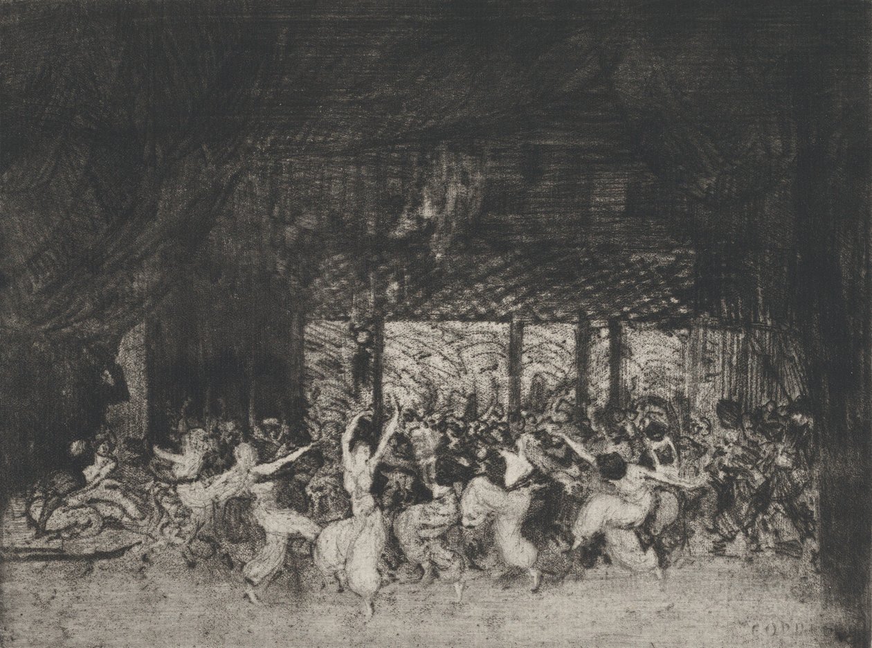 Ballet russe, fin 19ème-début 20ème siècle - Ernst Oppler