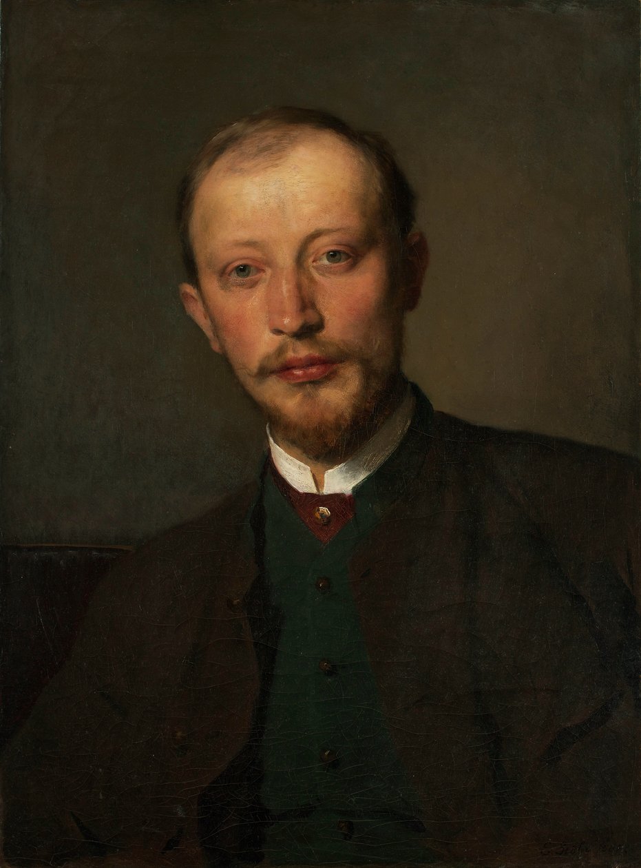 Le peintre Franz Jaschke - Ernst Stohr