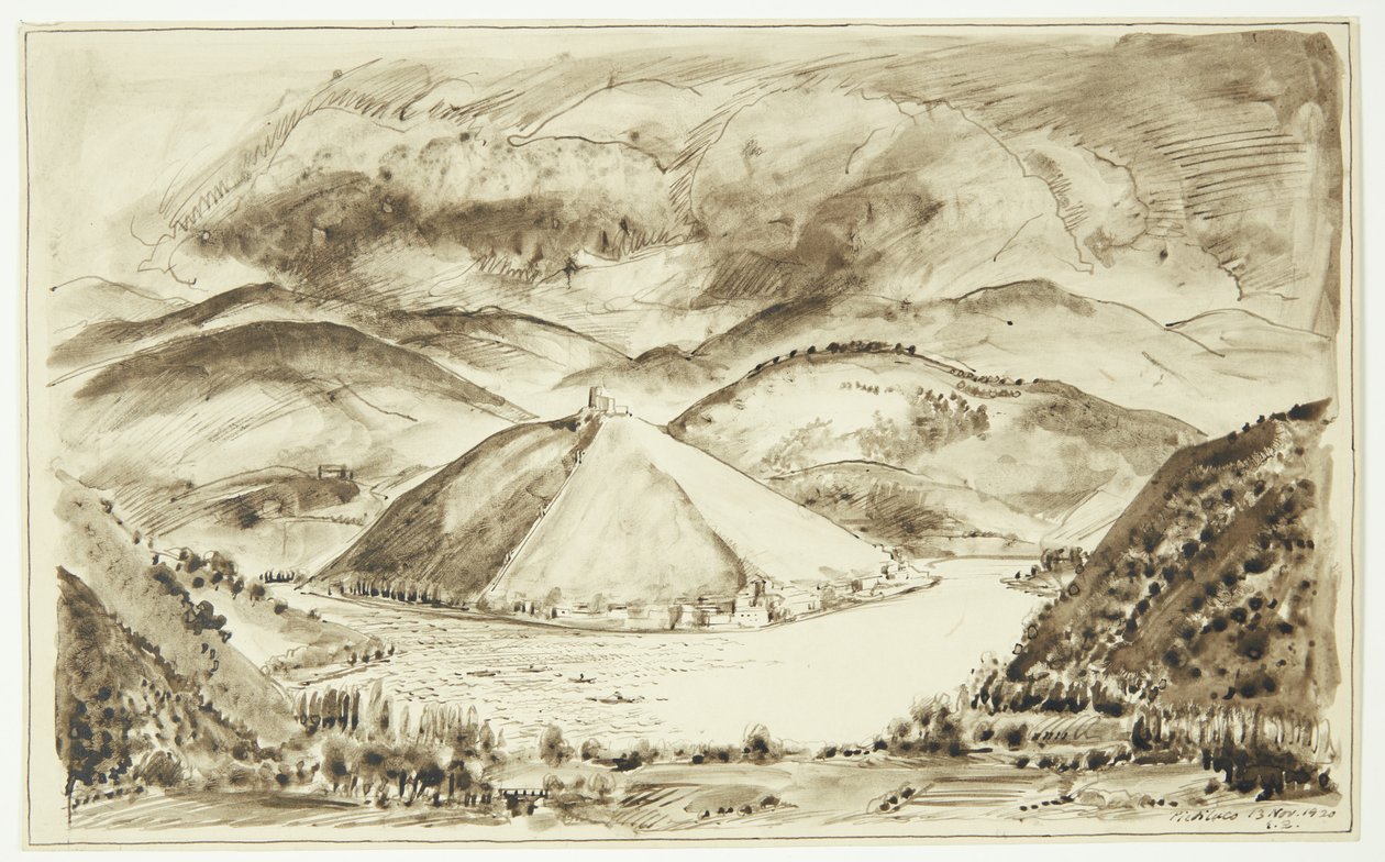 Paysage italien - Ernst Zeuthen