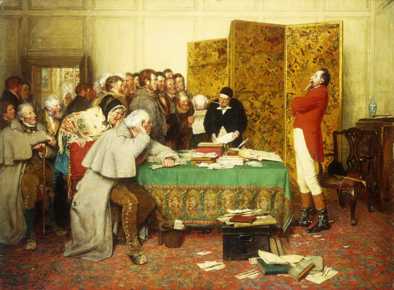 Interview de leur membre - Bail refusé, 1879 - Erskine Nicol