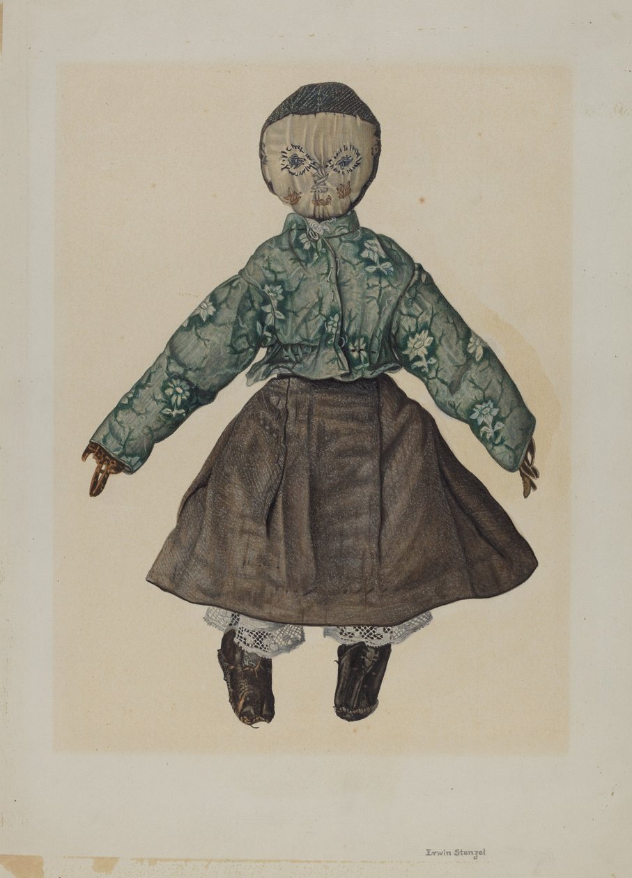Poupée de chiffon - Erwin Stenzel