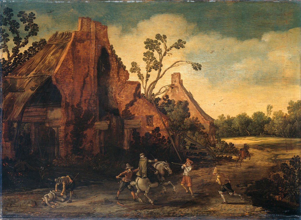 Le Vol - Esaias Velde van de