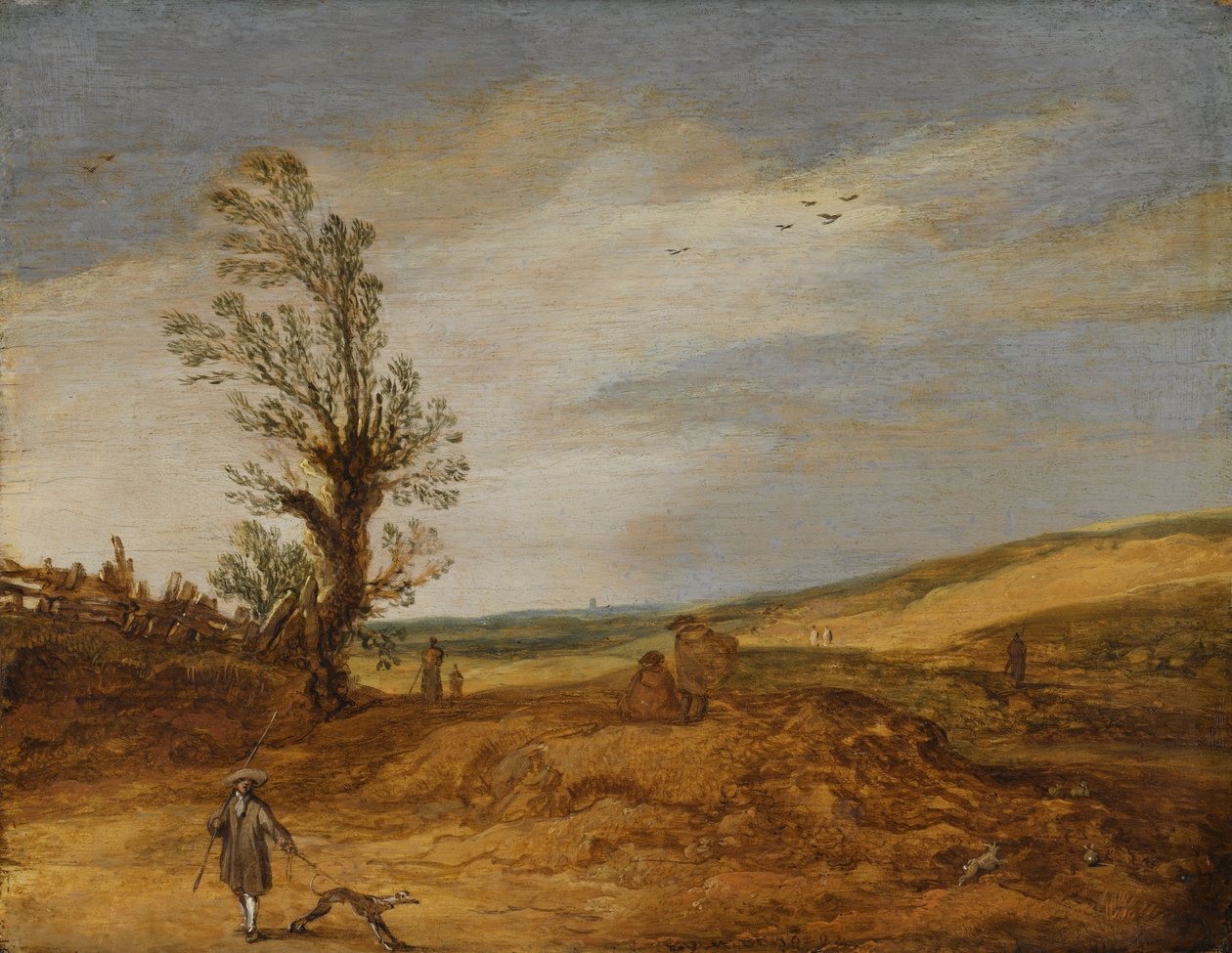 Vue dans les dunes - Esaias van de Velde