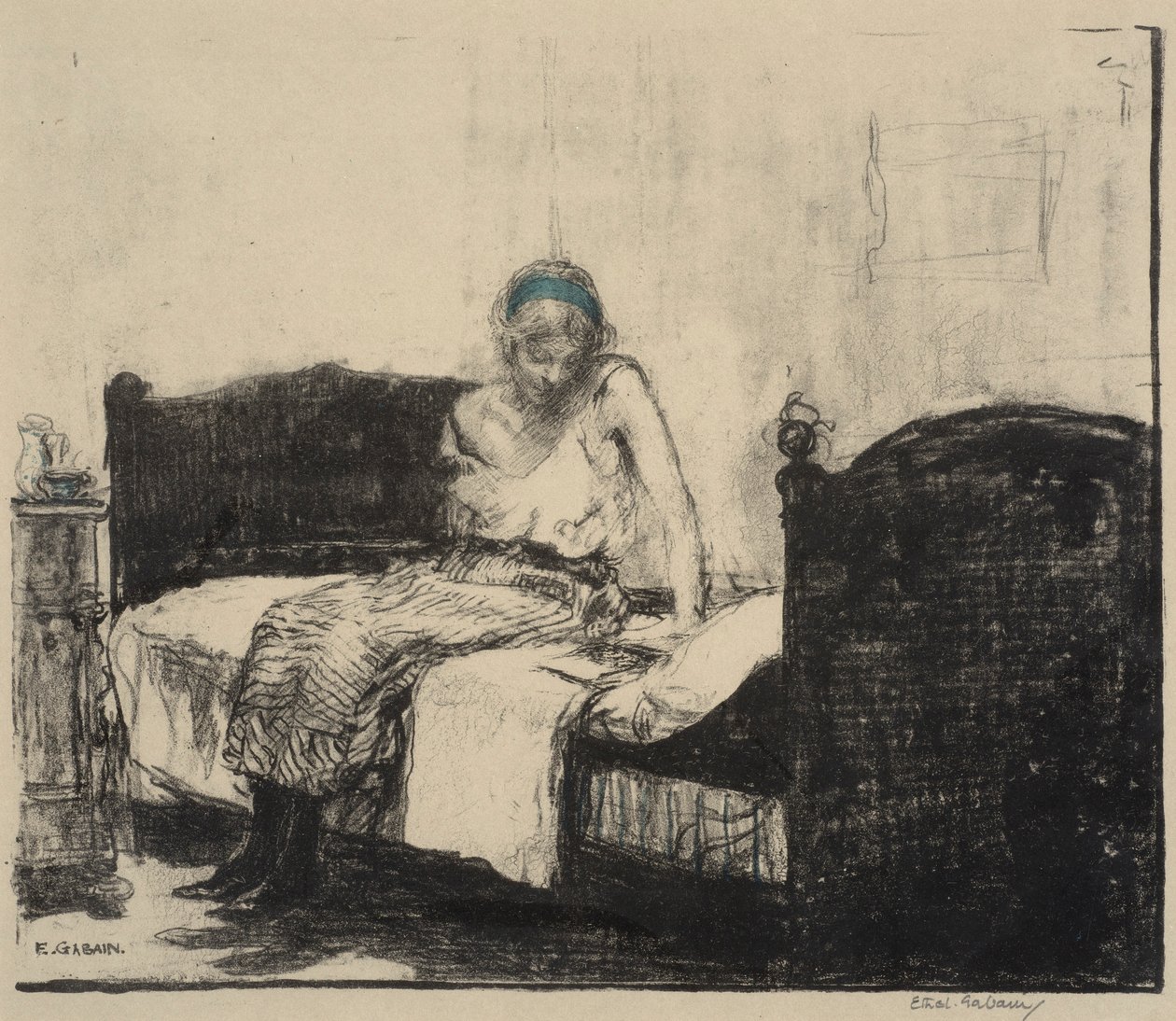 Le jupon rayé - Ethel Gabain