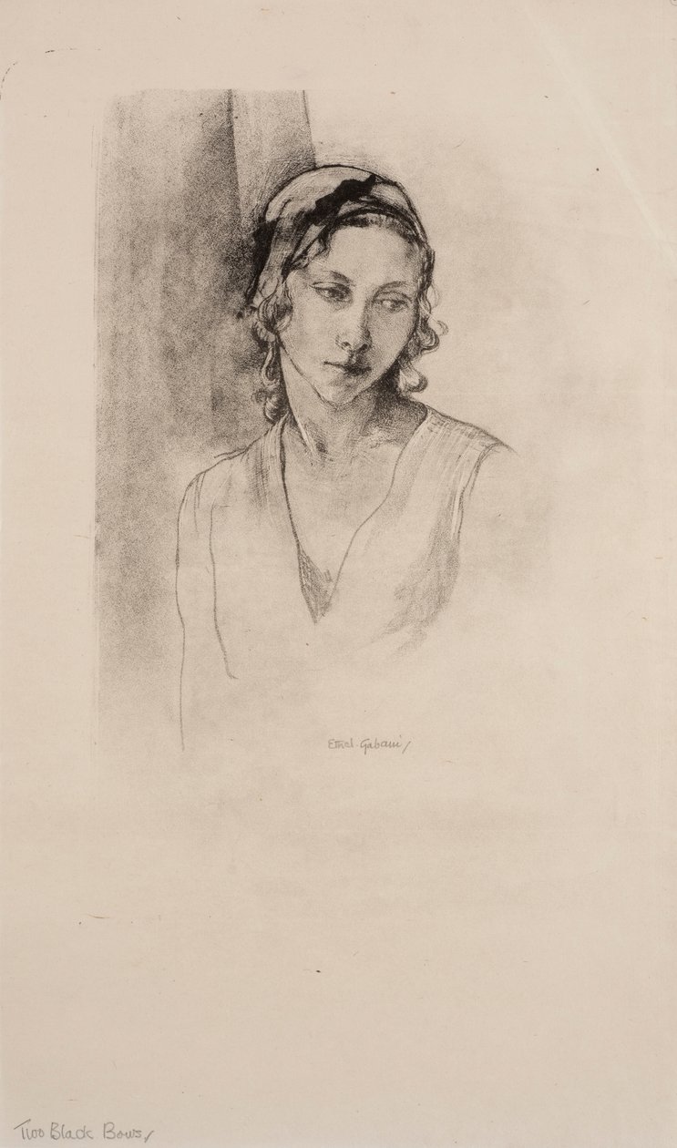 Deux nœuds noirs - Ethel Gabain
