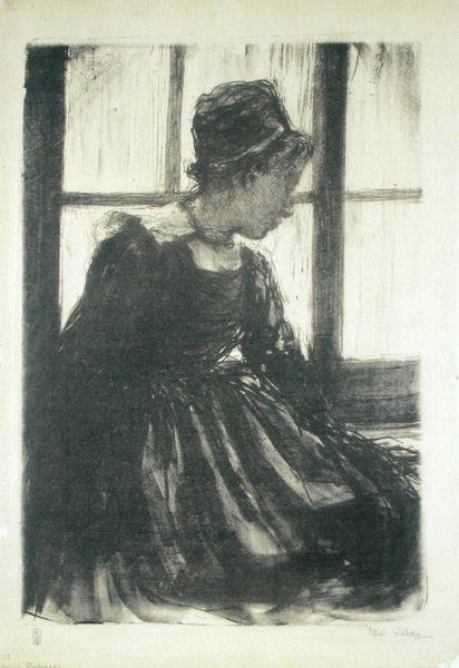Jeune femme bretonne - Ethel Gabain