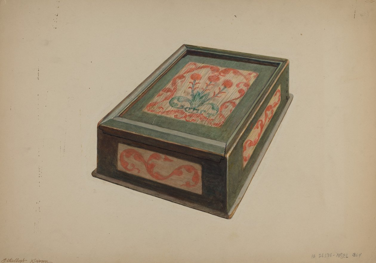 Boîte allemande de Pennsylvanie - Ethelbert Brown