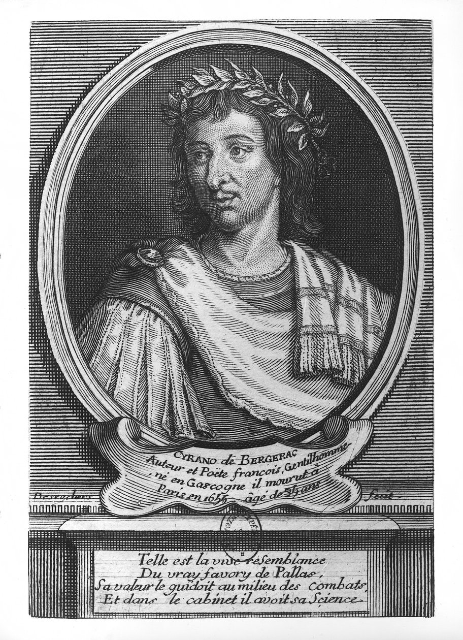 Portrait de Savinien de Cyrano de Bergerac - Etienne Jehandier Desrochers