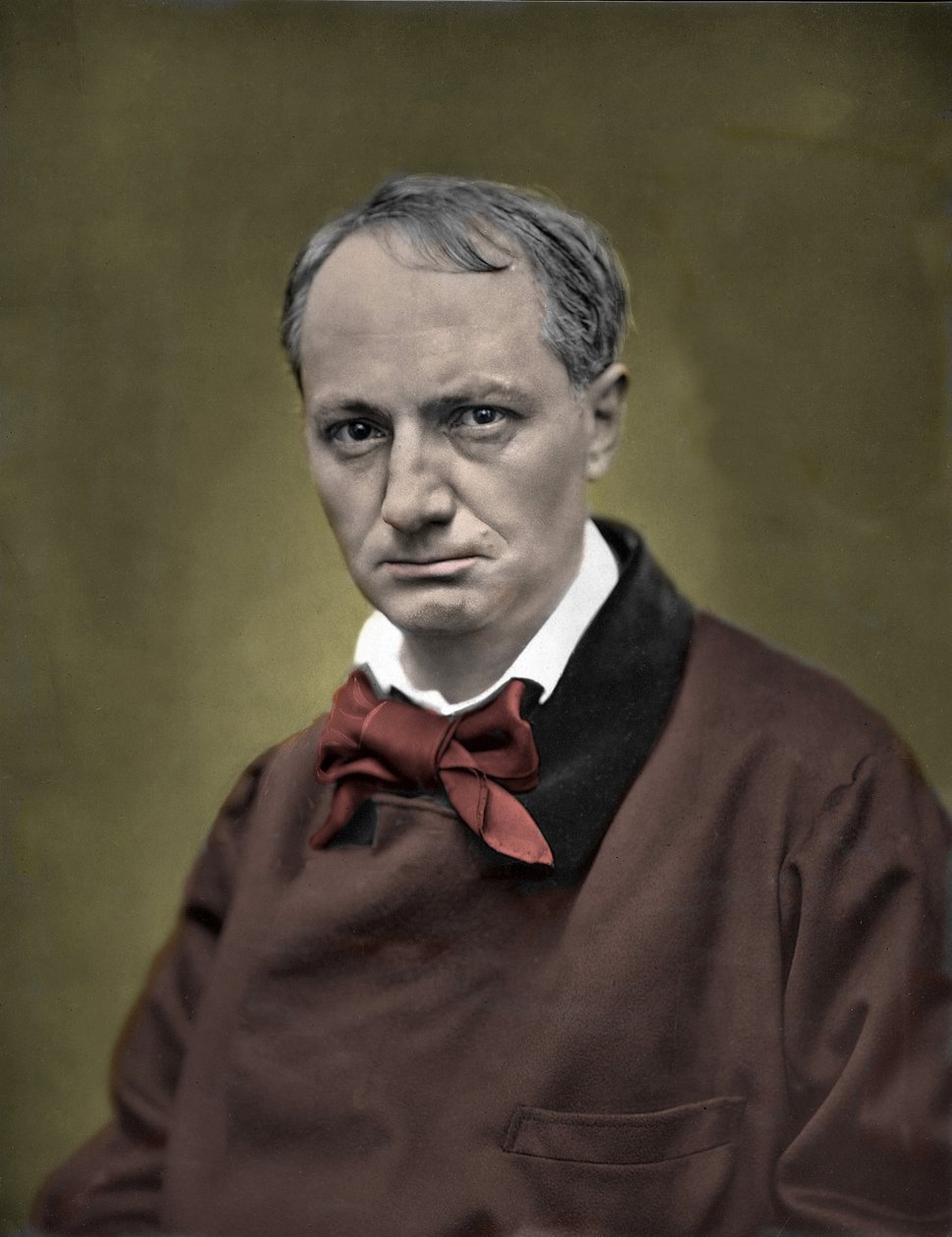 Portrait de Charles Baudelaire, n.d. - Etienne Carjat