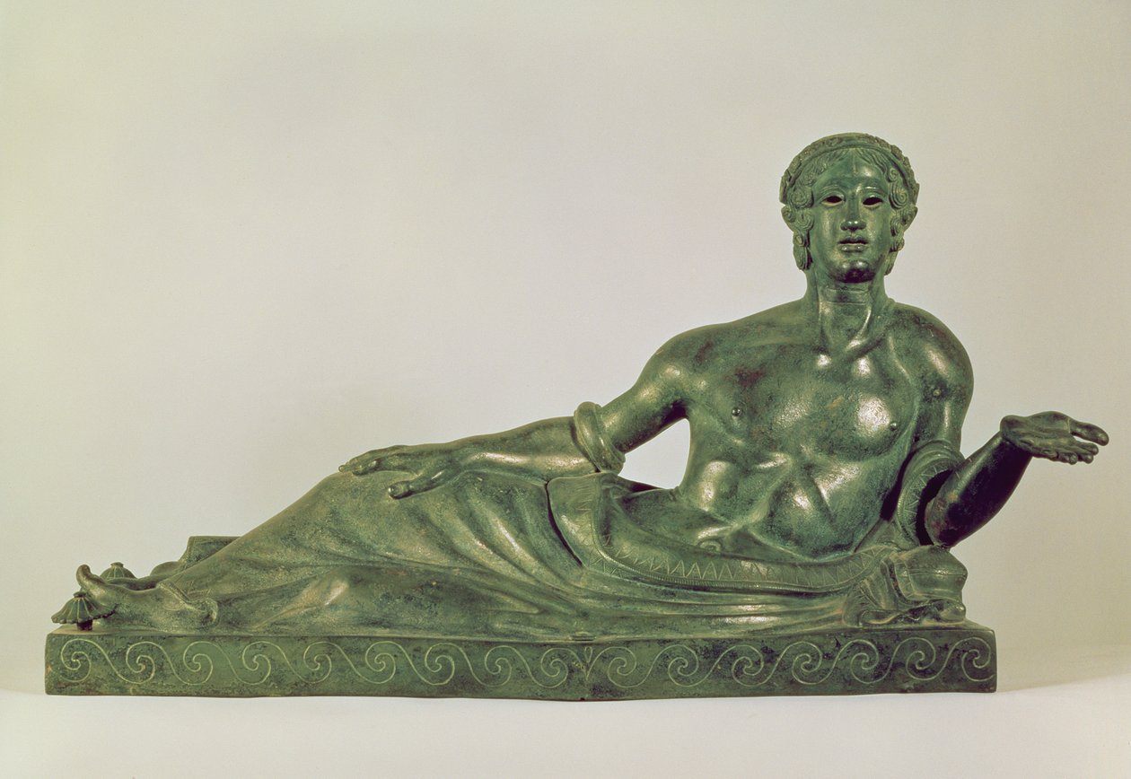 Urne cinéraire, milieu du 4ème siècle av. J.-C. - Etruscan