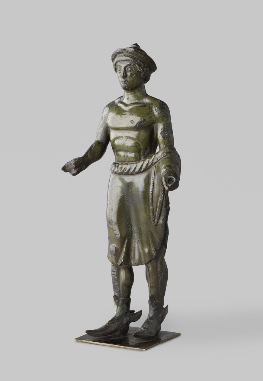Statuette étrusque en bronze de Turms (Hermès) (alliage de cuivre) - Etruscan