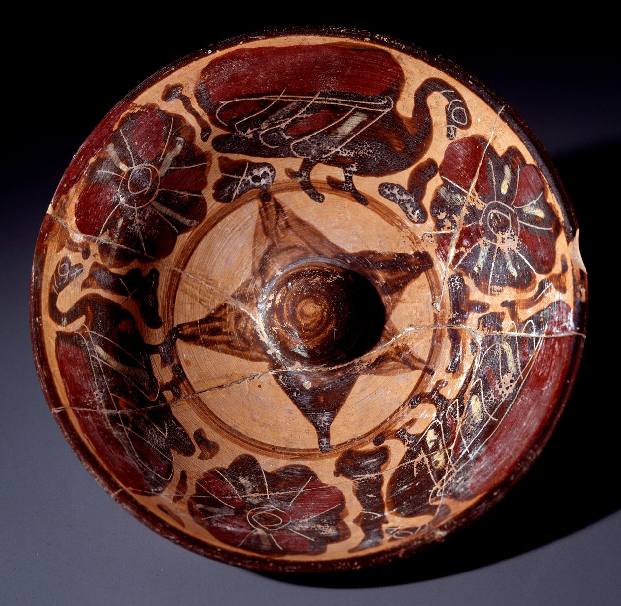 Civilisation étrusque : phiale mesomphalos - Etruscan