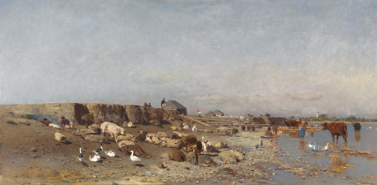 Motif de Szered sur la Waag - Eugen Jettel