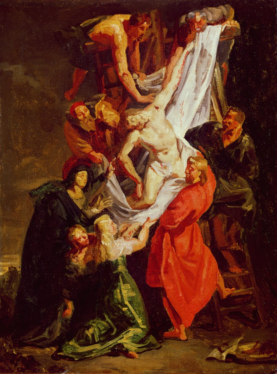 La Descente de Croix - Ferdinand Victor Eugene Delacroix
